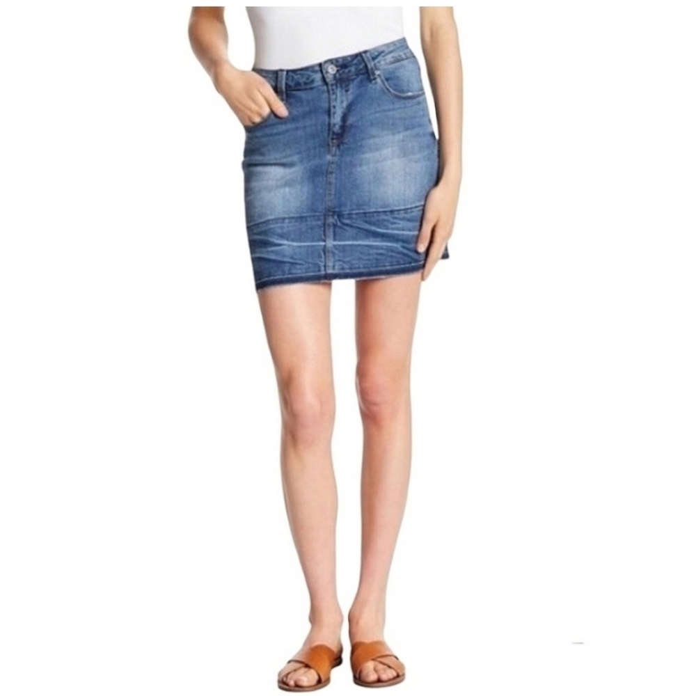 C&C California Denim Mini Skirt Sz 10/30